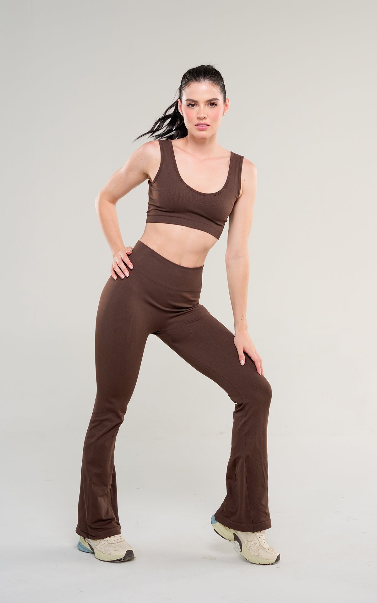 LEGGINGS OPALO CAMPANA CAFÉ