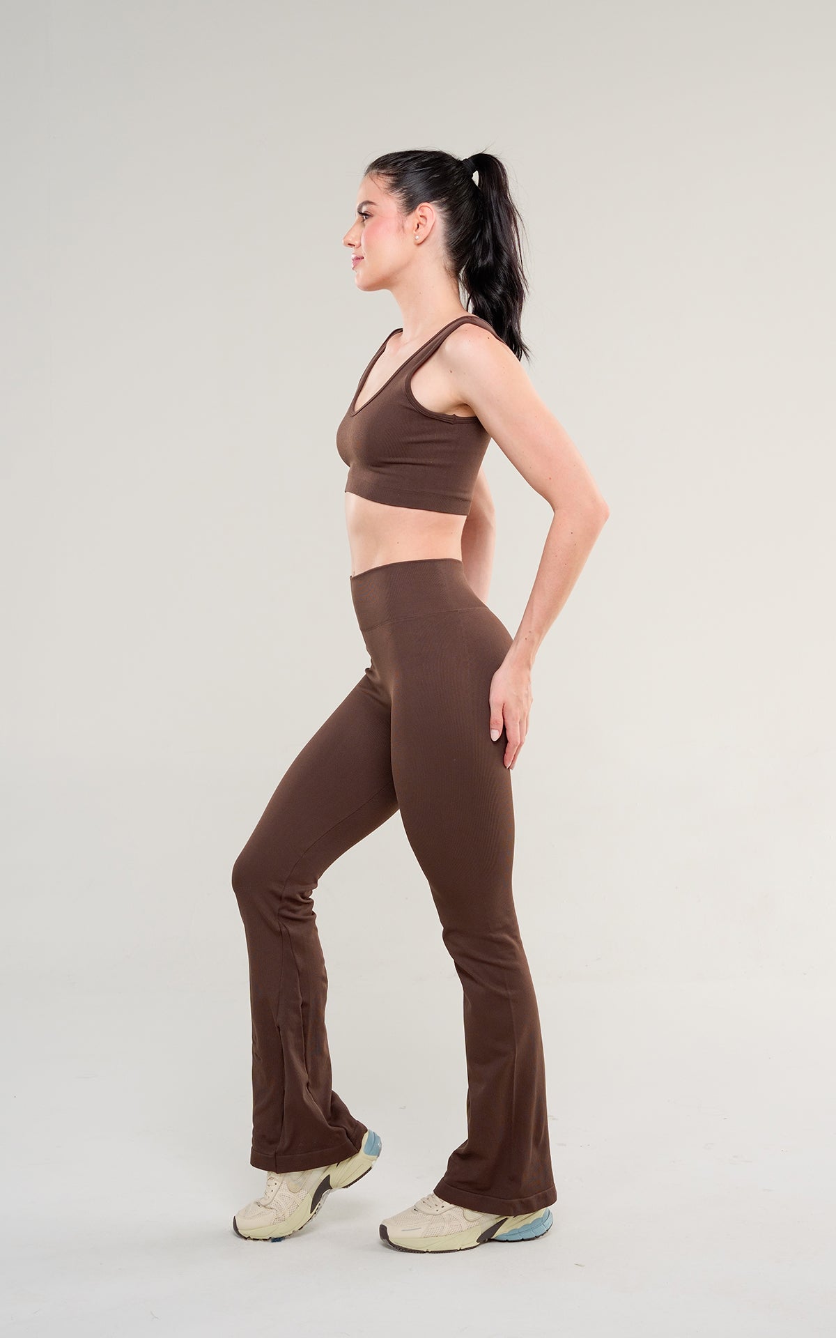 LEGGINGS OPALO CAMPANA CAFÉ