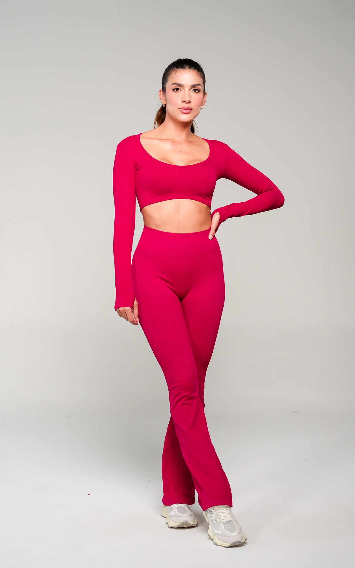 LEGGINGS OPALO CAMPANA ROJO