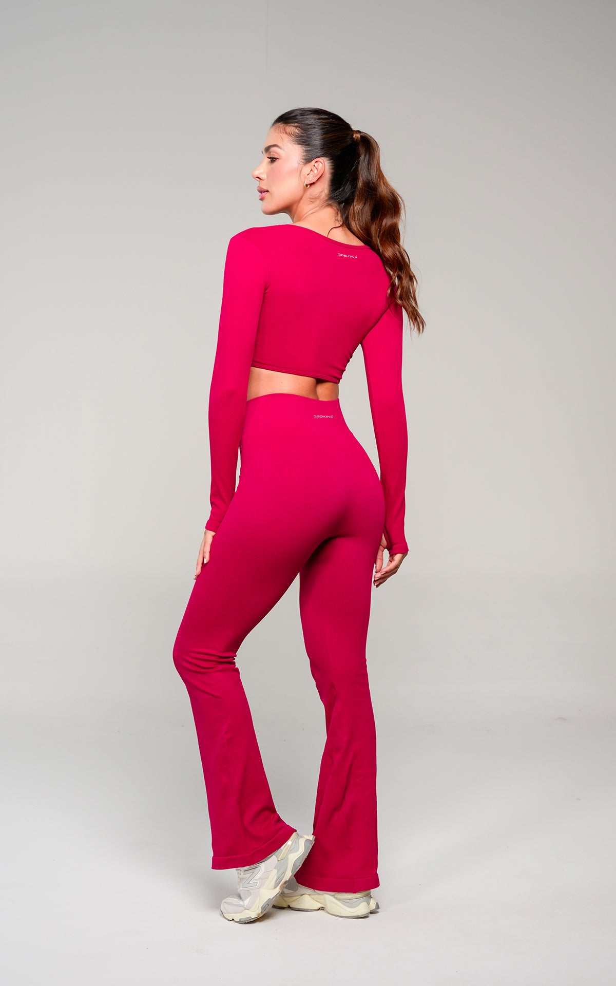 LEGGINGS OPALO CAMPANA ROJO
