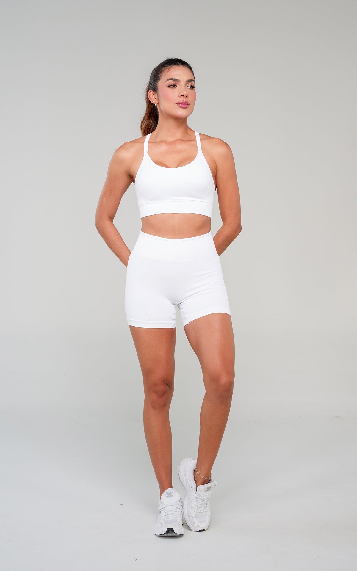 SHORT POP BLANCO SESGO BLANCO 1